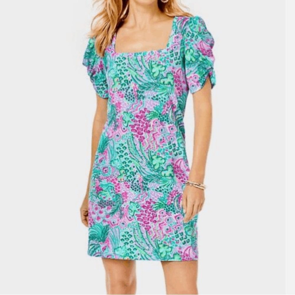 Lilly Pulitzer Haydn Dress in Multi Banana Split Large